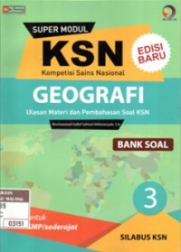 Image of KSN - Super Modul Geografi SMP 3